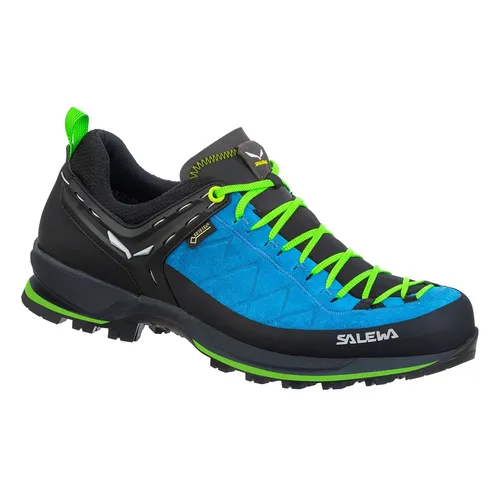 Salewa MTN Trainer 2 GTX Wanderschuhe - Wanderschuhe für Herren, wasserdicht mit GORE-TEX, ideal für alpine Zustiege dank robustem Veloursleder und Vibram-Außensohle.