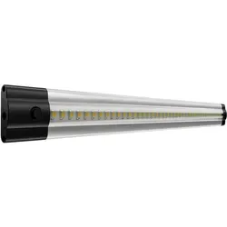 ledscom.de LED Unterbauleuchte SIRIS, 30cm, flach, silber, 4 W, 368lm, warmweiß