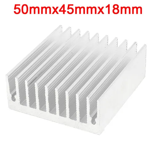 Kühlkörper Aus Cooling Fin, Rechteckig, 50 X 45 X 18 Mm, Für Mosfet IC