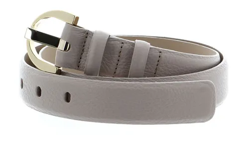Abro Ledergürtel Leather Dalia W80 in beige von abro