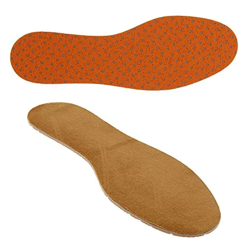 Produktbild Bama Comfort Universal Thin Fit, Schuh-Einlegesohlen mit Memory Foam, extradünne Sohle, Unisex, Braun/Orange, Größe: 46