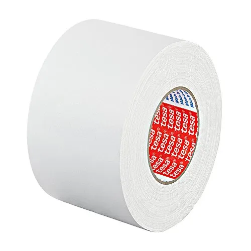 tesa Gewebeband tesaband 4651, 38mm x 50m, weiß - Gewebeband in der praktischen Größe 38mm x 50m, ideal für Reparaturen und Bastelarbeiten. Hochwertiges acrylatbeschichtetes Gewebe sorgt für starke Haftung und Langlebigkeit.