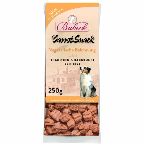 Bubeck CarrotSnack Adult vegetarisch Hundekuchen 250 g