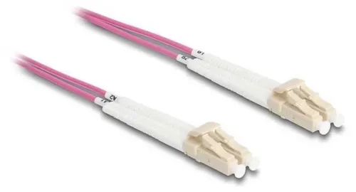 Delock Netzwerkkabel 5m LC Multi-Mode gewinkelt
