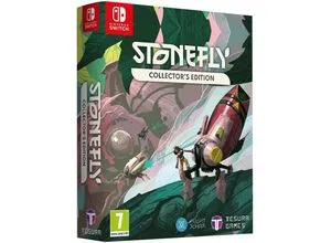 Stonefly Collectors Edition - Switch [EU Version] - Nintendo Switch-Spiel mit handgezeichneter Grafik, einzigartigen Kämpfen und einer fesselnden Geschichte über Selbstfindung und Familie. Die Collectors Edition enthält zusätzlich ein Artbook, Kunstdruck und weitere Sammlerstücke.