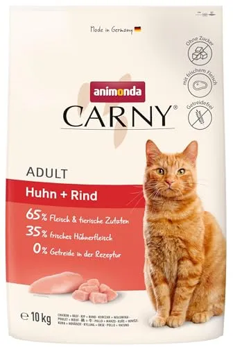 Animonda Cat Trocken Carny Adult Huhn & Rind 10kg von animonda Carny