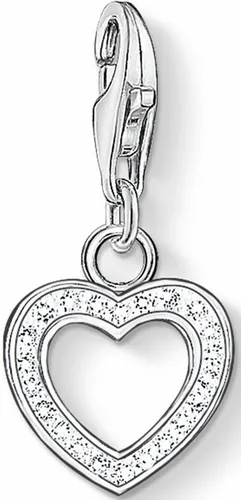 THOMAS SABO Charm-Einhänger Herz, mit Zirkonia