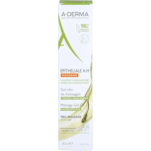 A-DERMA Epitheliale A.H. Massage Gel-Öl, 40 ml Gel