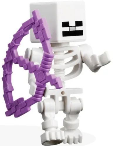 LEGO Minecraft Die Wolfsfestung - Action-Spielset mit Skeletten, kreatives Bauspielzeug für Gamer ab 8 Jahren, inklusive Wolfbändiger und baubarem Wolfskopf