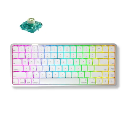 Akko Cloud White Air 01 Low Profile Mechanische Tastatur