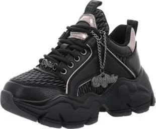 Buffalo BINARY QUILT Plateausneaker in schwarz von Buffalo