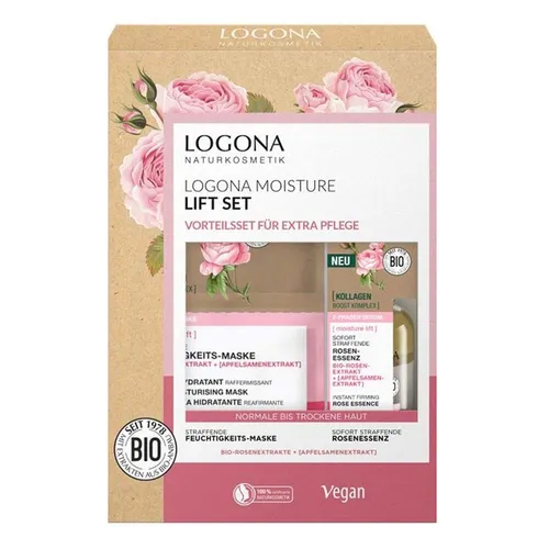 Moisture Lift Vorteilsset von LOGONA in pink von LOGONA