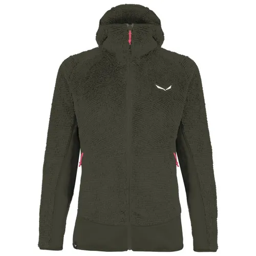 Salewa Tognazza Polarlite W Jacket - Dunkeloliv Melange (5286) 40 - Laufjacke für Damen, warmes und atmungsaktives Fleece mit Bodymapping-Design für optimalen Komfort beim Trekking und Outdoor-Aktivitäten.