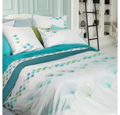 Produktbild Garnier Thiebaut Bettwäsche PISTIL Aqua – Stilvoller Baumwollsatin
