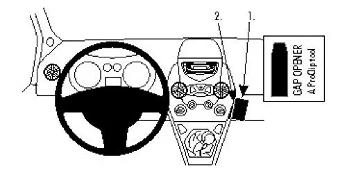 Brodit 854808 ProClip Halterung