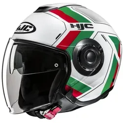 HJC i40N Velu MC41 Jethelm XS in grün von HJC Helmets