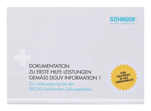 Söhngen Notfall-Versorgungsnachweis, 50 Blatt - 8001019 (50 Blätter)