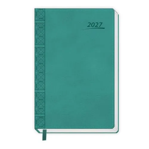 Trötsch Buchkalender A5 Aqua 2027: Tagesplaner