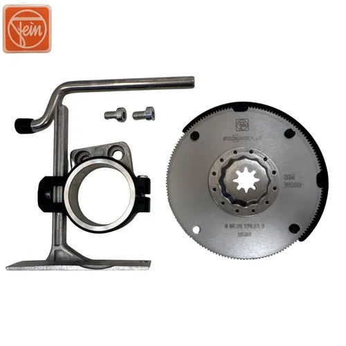 Fein 35222952010 HSS Sägeblatt-Set 2teilig 100mm - Sonstige, Bi-Metall für hohe Standzeiten und hervorragende Schnittqualität, ideal für lange, gerade Schnitte und Ausschneiden von Parkett.