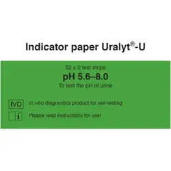 Uralyt U Indikatorpapier 104 ST von Viatris
