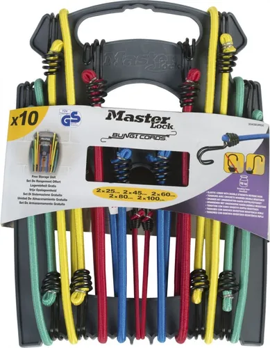 Master Lock Spanngummi 10er-Pack Twin Wire 3043EURDAT