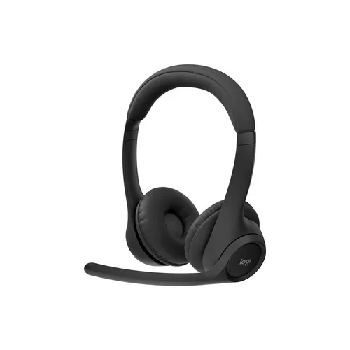 Logitech Zone 305 - MS Teams (Bluetooth) - Schwarz - Kabelloses On-Ear Headset mit Geräuschisolierung, ideal für konzentriertes Arbeiten und zertifiziert für Microsoft Teams, perfekt für Home Office.