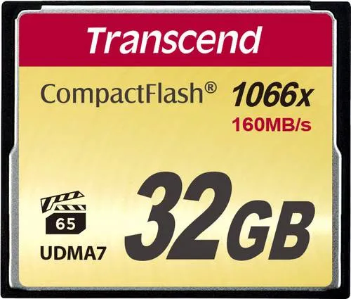 Transcend Ultimate 1066x CF-Karte 32 GB von Transcend