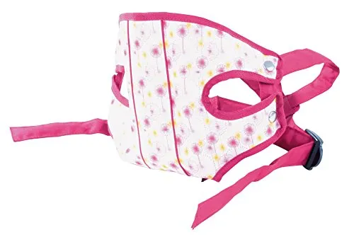 Götz 3402314 Puppen Bauchtrage Happy Flower am Herzen transporttrage für Babypuppen von 30 – 48 cm – geeignet für Kinder ab 3 Jahren