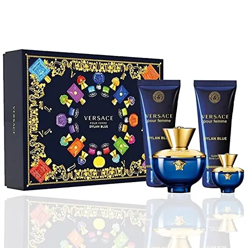 Versace Pour Femme Dylan Blue Parfum Set – Eleganz für Sie - Entdecken Sie das Versace Pour Femme Dylan Blue Parfum Set – eine exquisite Kombination aus Duft und Stil, perfekt als Geschenk für besondere Anlässe.