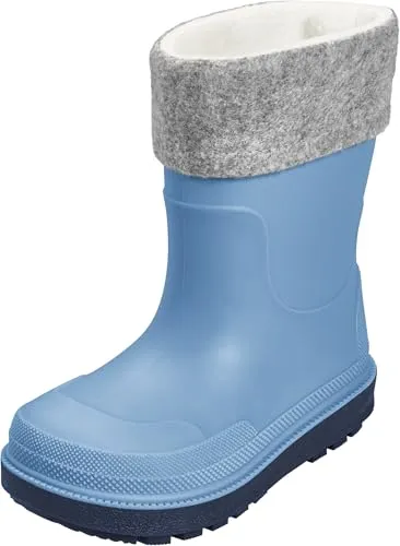 Playshoes Regenstiefel blau, Größe 25 - Gummistiefel für Kinder, wasserdicht und ideal für nasse Tage, damit kleine Entdecker immer trocken bleiben.