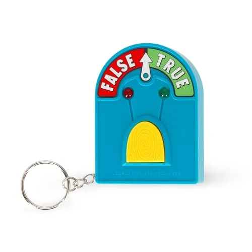 Legami - Mini Lie Detector, Mini Wahrheit Maschine mit Licht und Sound, Spiel, Optionen True oder False, 5.1 x 7 x 2 cm