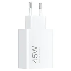 XIAOMI Original Ladegerät USB A QC3.0 45W MDY-17-EF - Weiß - Das kompakte 45W Wandladegerät von Xiaomi bietet schnelles und sicheres Laden für Smartphones und Zubehör. Ideal für Reisen dank universeller 100-240V Unterstützung.