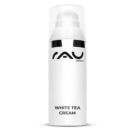Anti Aging Gesichtscreme - White Tea Cream 50 ml - Tagespflege für trockene & sensible Haut, bietet 24h Feuchtigkeitsboost mit Weißem Tee & Aloe Vera. Ideal gegen Falten und für strahlend schöne Haut.
