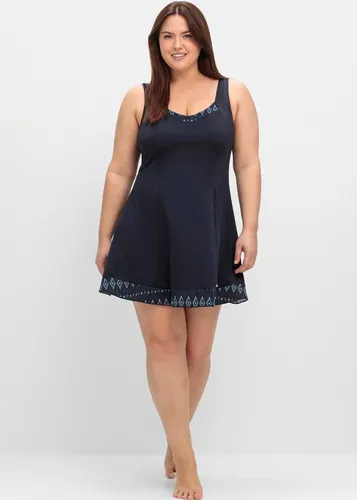 sheego Badekleid 360043_42 mit Kontrastmuster von sheego