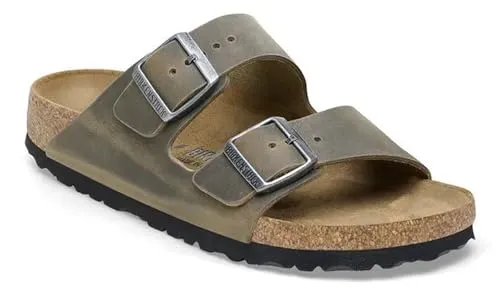 BIRKENSTOCK Pantoffeln Arizona LEOI Faded Khaki, Größe 46 - Pantoletten von BIRKENSTOCK mit modischem Leo-Design in faded Khaki. Perfekt für Komfort und Stil im Alltag!