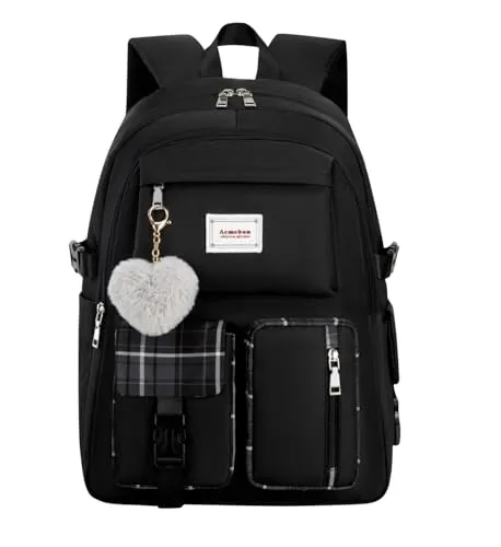 Acmebon Mädchen Mode Laptop Rucksack