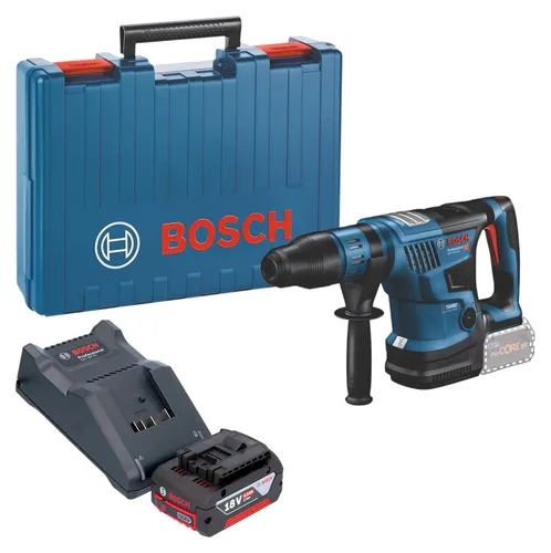 Bosch GBH 18V-36 C Professional Akku Bohrhammer 18 V 7 J SDS max Brushless + 1x Akku 4,0 Ah + Ladegerät + Koffer