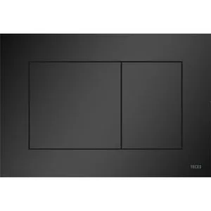 TECE Betätigungsplatte TECEnow, schwarz matt - Spülkästen - Elegante 2-Mengen-Spülung in mattem Schwarz, passend für alle TECE Spülkästen und einfach zu reinigen.