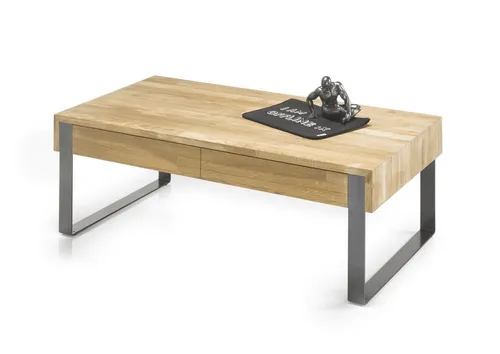 Stolkom Sp.z.o.o. Couchtisch in Eiche, anthrazit - 110x41x60 (BxHxT)