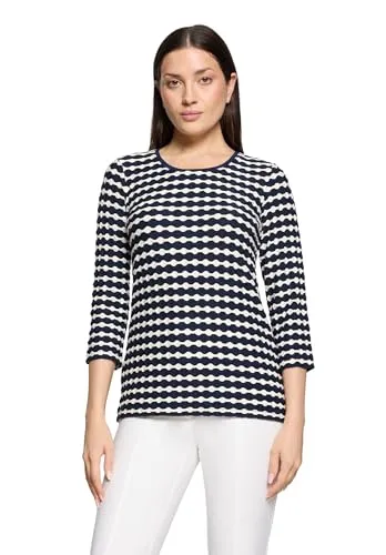 Betty Barclay Langarmshirt Basic Shirt Größe 46 - Klassisches Langarmshirt aus hochwertiger Materialmischung für optimalen Tragekomfort. Ideal für jeden Anlass und vielseitig kombinierbar.
