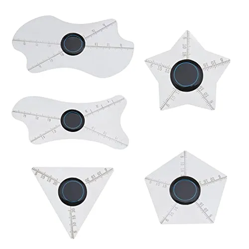 OTOTEC 5 Stück Professionell Öffnungswerkzeug Ultradünne 0,1mm Gebogener Spudger Brechklinge Reparatur Werkzeug aus Edelstahl zum Ersetzen von Handy Batterien LCD Bildschirm Abdeckungen