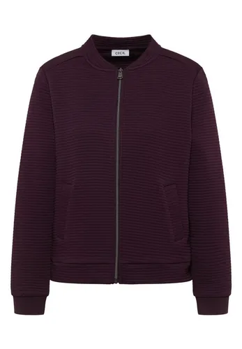 Cecil Damen Kurze Strukturjacke mit Taschen - Stylische Blousonjacke mit feinem Strukturmuster, Langarm und praktischen seitlichen Taschen – ideal für den modischen Alltag.