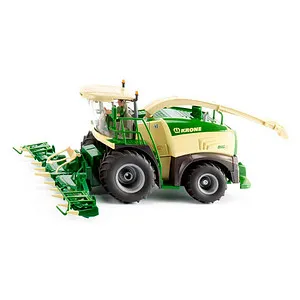 siku 4066 Krone BiG X 580 Maishäcksler - Bulldozer-Spielzeug für Kinder, detailgetreues Design mit lenkbarer Vorderachse und faltbarem Maisgestell für spannenden Spielspaß.