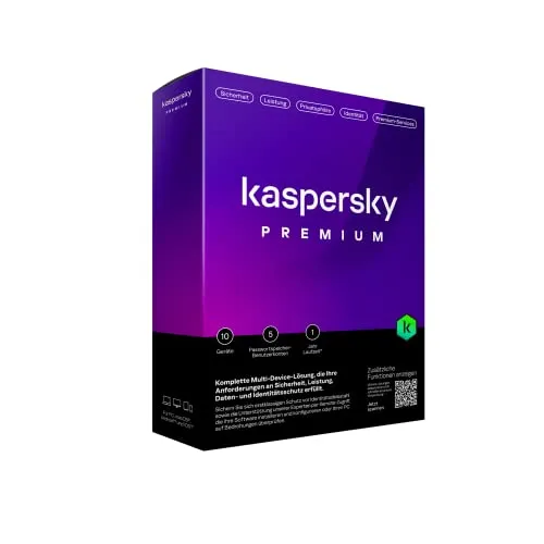 Kaspersky Antivirensoftware Premium 2024 von Kaspersky