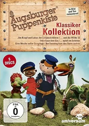 Augsburger Puppenkiste Klassiker Kollektion [5 DVDs] - Filme mit zeitlosen Geschichten, ideal für die ganze Familie und ohne Altersbeschränkung.