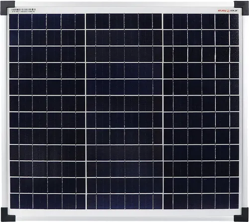 enjoy solar® Solarpanel 30W 12V – Hochwertige Polykristalline Technologie