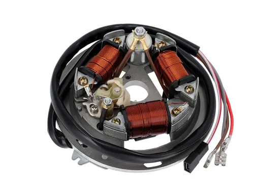 Grundplatte 8307.12/1-100, 12V Unterbrecher, 35/21W Bilux - für Simson S51