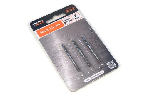 Faster tools Gewindebohrer Faster tools Gewindebohrer Maschinengewindebohrer Satz 3 tgl.