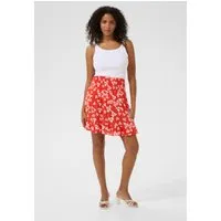 Rock Regular Fit Petit Fleur Rot-Chalk-Rot von Kaffe
