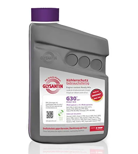 Glysantin 50673055 Kühlerschutz G30 Ready Mix, gebrauchsfertig 1 Liter